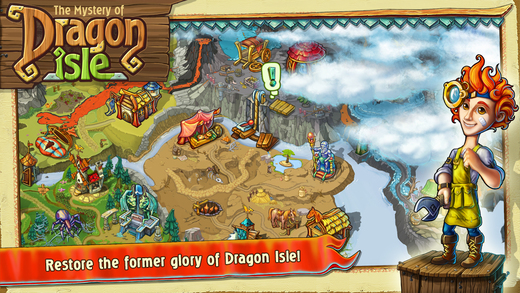 【免費遊戲App】The Mystery of Dragon Isle-APP點子