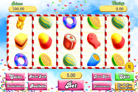 Aces Casino Sweet Candy Slots Pro screenshot 2