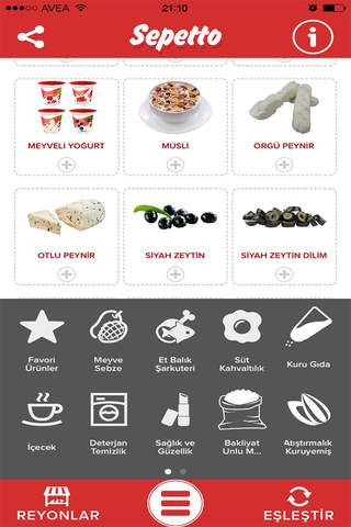 Sepetto Alışveriş Listesi screenshot 2