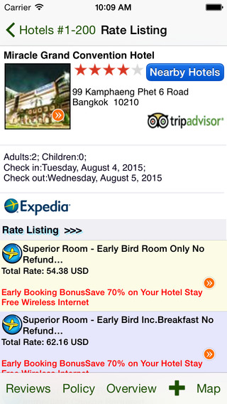 免費下載旅遊APP|Bangkok Hotels app開箱文|APP開箱王