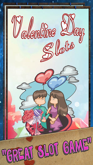 Valentine's Day Slots - Slot Machines of Love Big Blackjack Card Games FREE