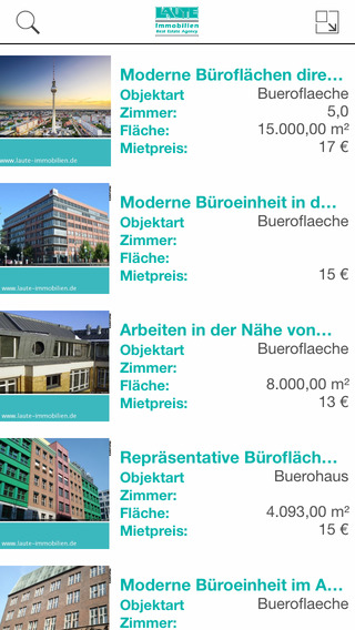 Laute Immobilien - Büroflächen Gewerbeimmobilien und Wohnungen in Berlin zum kaufen und mieten