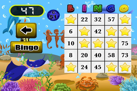 Big Bash Fish Casino Bingo - Dominate and Win Free Games screenshot 2