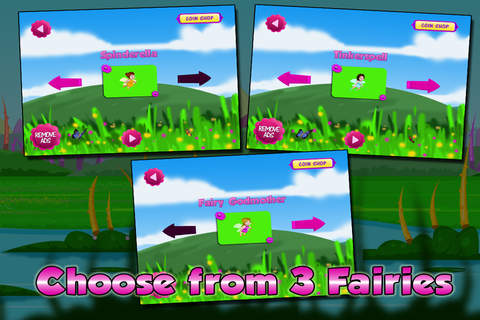 A Little Fairy Princess defends the magical forest - A free fairytale world made for young girls screenshot 3