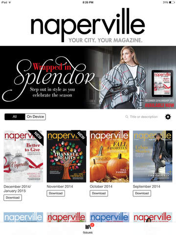 Naperville Magazine screenshot 2