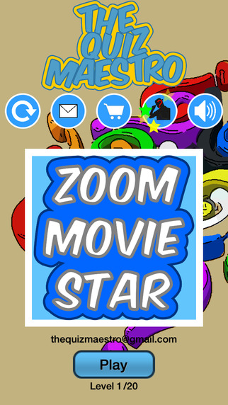 Zoom Out Famous Celebrity Movie Star Quiz Maestro - Close Up Word Trivia