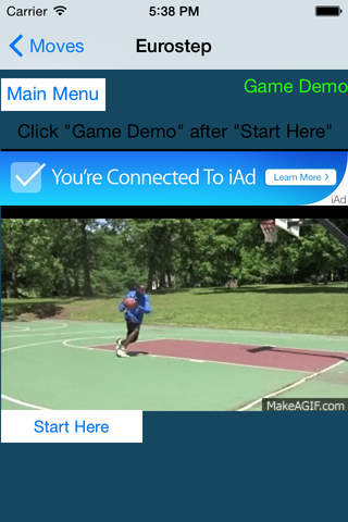 Pro basketball moves screenshot 4