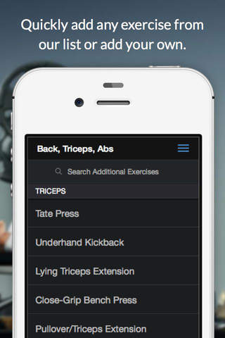 Fitulous - Workout Tracker, Fitness Tracker and Gym Workout. screenshot 4