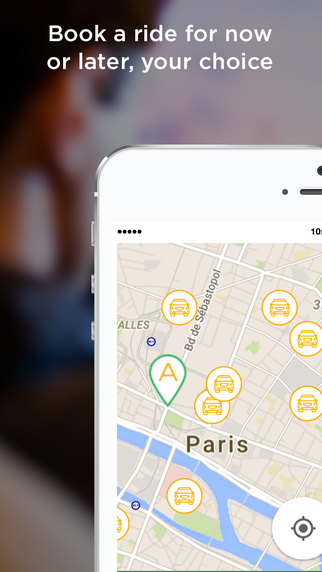 【免費旅遊App】Allo Cab private driver - Book a taxi in Paris and anywhere else in France-APP點子