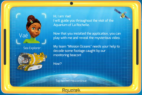 Mission Oceans eCard screenshot 2