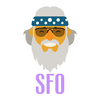 San Francisco Travel Guide and offline city maps by Friendly San Francisco! Hidden gems, favourite places and city itineraries for one day shared by locals. LOGO-APP點子