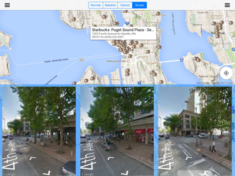 【免費旅遊App】Live Street Map View Pro for Nearest Starbucks - Best App for Search Starbucks-APP點子