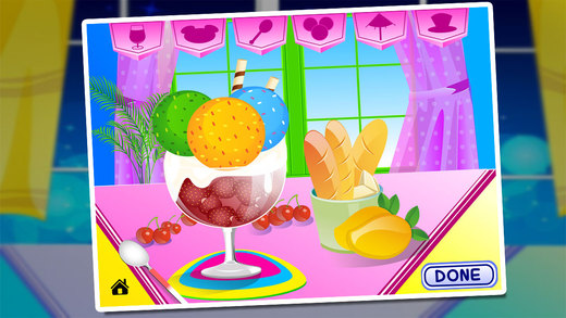 Smoothie Jellies With Ice Cream