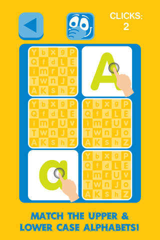 Kids Memory Match:Alphabets With Case screenshot 3