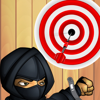 Darts Ninja - Be A Crazy Pro And Avoid The Clumsy Victim LOGO-APP點子