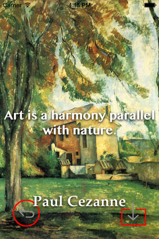 Paul Cezanne Paintings HD Wallpaper and His Inspirational Quotes Backgrounds Creator screenshot 4