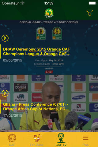 CAF (Confederation of African Football) screenshot 3