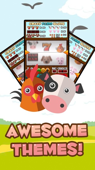 【免費遊戲App】Crazy Farm Slots - Pure Country Fun Machine-APP點子