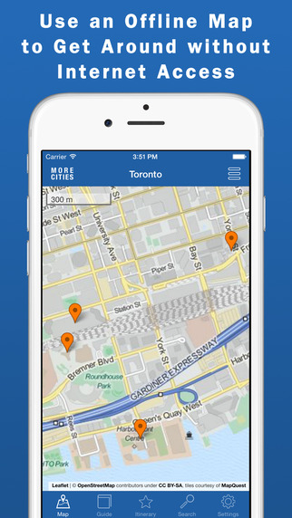 【免費旅遊App】Toronto Travel Guide & Offline Map-APP點子