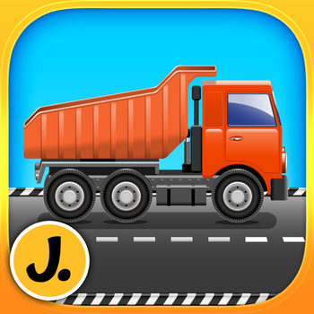 Construction and Transport Vehicles - puzzle game for little boys and preschool kids - Free 娛樂 App LOGO-APP開箱王
