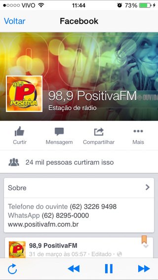 【免費音樂App】Rádio Positiva FM – Goiânia-APP點子