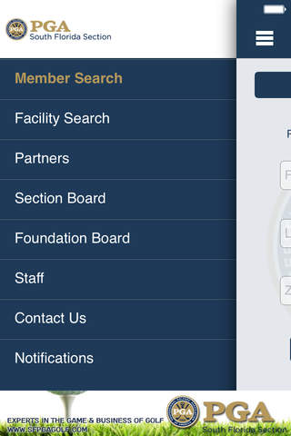 South Florida PGA Directory screenshot 2
