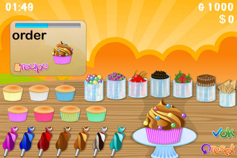 Awesome Cupcake Maker - Dessert Cooking Game screenshot 3