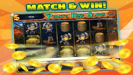 【免費遊戲App】Pirate King Slots Free - Mega Jackpot Bonus Edition-APP點子