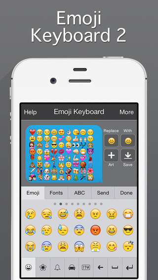 Emoji Keyboard 2 - Animated Emojis Icons New Emoticons Stickers Art App Free