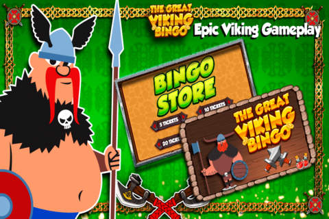 The Great Viking Bingo Vegas Fun screenshot 2