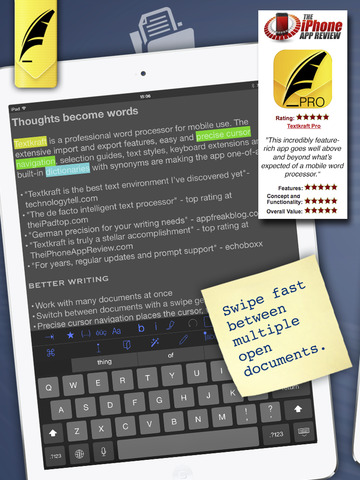 Textkraft Pro - Write text research correct share
