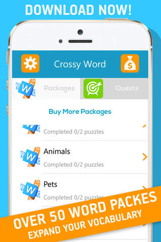 Crossy Word - Best Free Puzzle Game Searching Letters screenshot 2
