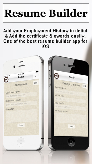 免費下載教育APP|Resume Builder Pro - CV Maker and Resume Designer with PDF Output that makes professional resume app開箱文|APP開箱王