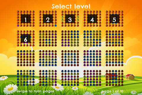 Bug's Line - FREE - Shift Rows And Match Lady Bugs Puzzle Game screenshot 2