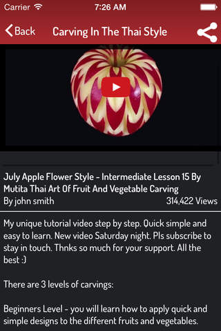 Fruit Carving Ideas - Best Video Guide screenshot 3