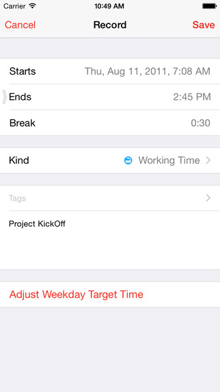 【免費商業App】WorkTimes - Time Tracking with Overtime Calculation-APP點子