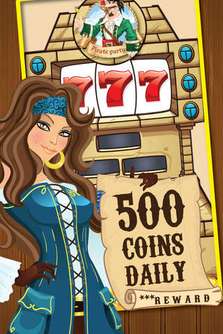 Ace Caribbean Pirate's Slots - Free Spin & Big Win Lucky Machine with Bonus Round Daily screenshot 2