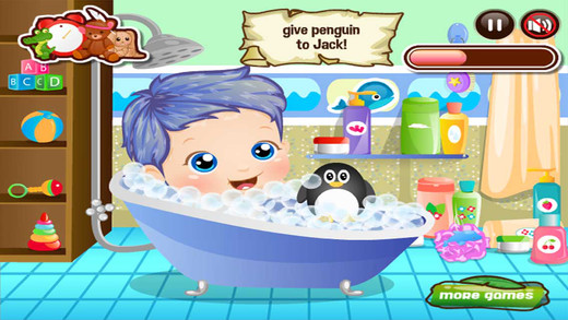 Care Baby - Feed him Bath Sleep Play - Fun Kids Game