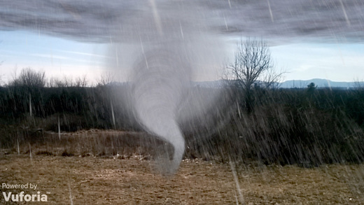 Augmented Reality Tornado