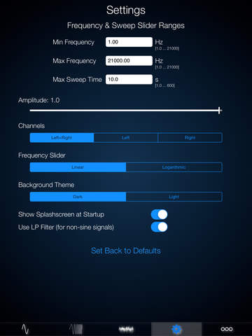 【免費生產應用App】Audio Function Generator-APP點子