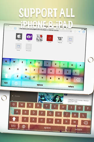 KeyCCM –  Blur : Custom Cute Colour & Wallpaper Keyboard Designs Themes Style Photo Effects screenshot 3
