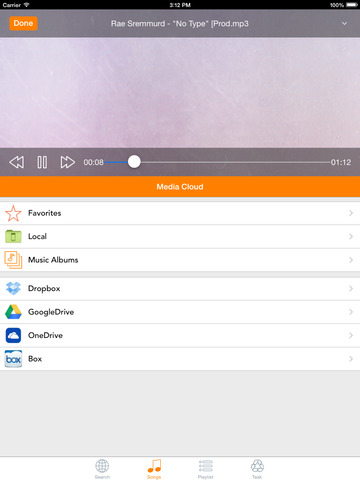 【免費音樂App】MediaCloud Free Music Download & Video Player for Dropbox, Google Drive, Box, OneDrive-APP點子