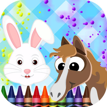 Animals Coloring-Book LOGO-APP點子