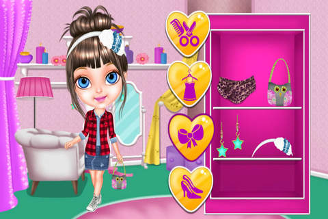 Baby Fashion Dress 2——Beauty Color Salon&Angel Makeover screenshot 3