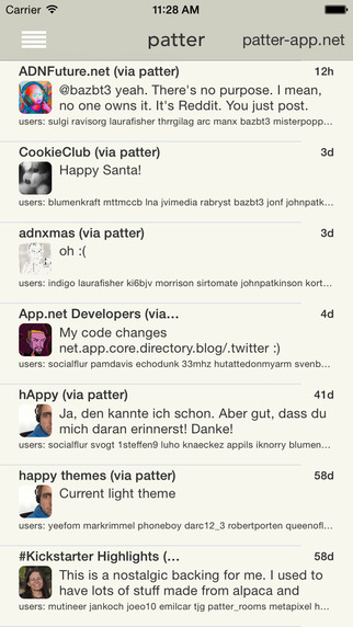 【免費社交App】hAppy - the fast client for App.net-APP點子