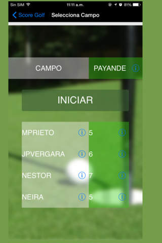 Score Golf screenshot 3