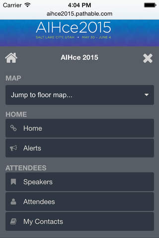 AIHce 2015 screenshot 2