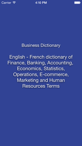 Libertuus Business Dictionary Lite – English-French dictionary. Libertuus Dictionnaire d'affaires Li