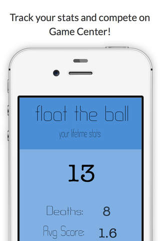 Float the Ball - Impossible Flap Race screenshot 3