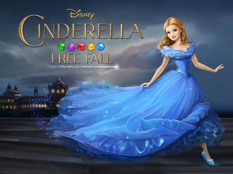 【免費遊戲App】Cinderella Free Fall-APP點子